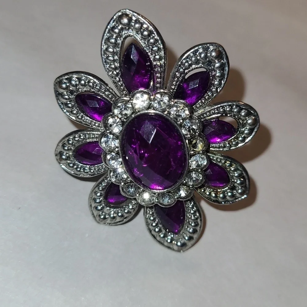Women's Fashion 💍 Ring with Rhinestones